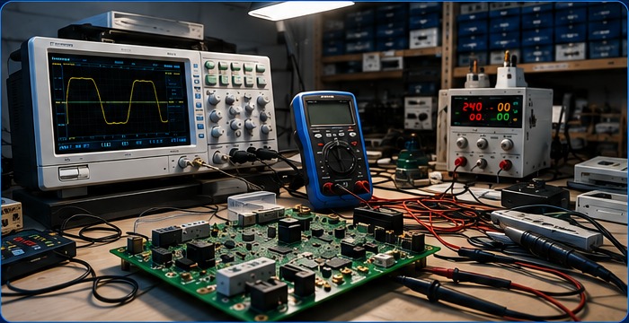 Laboratorio de ingeniería electrónica JCVB INGENIEROS