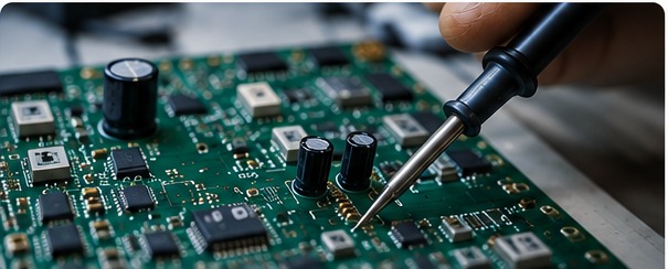 Diagnóstico y reparación de tarjeta electrónica