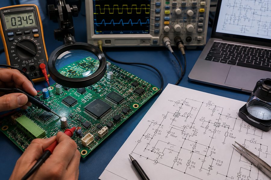 Ingeniería inversa de una tarjeta electrónica